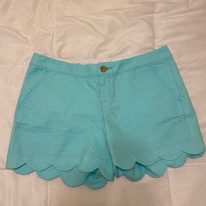 Lilly Pulitzer Blue Buttercup Shorts